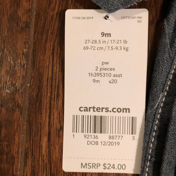 Carter’s 2 piece set- BOYS - Picture 3 of 3